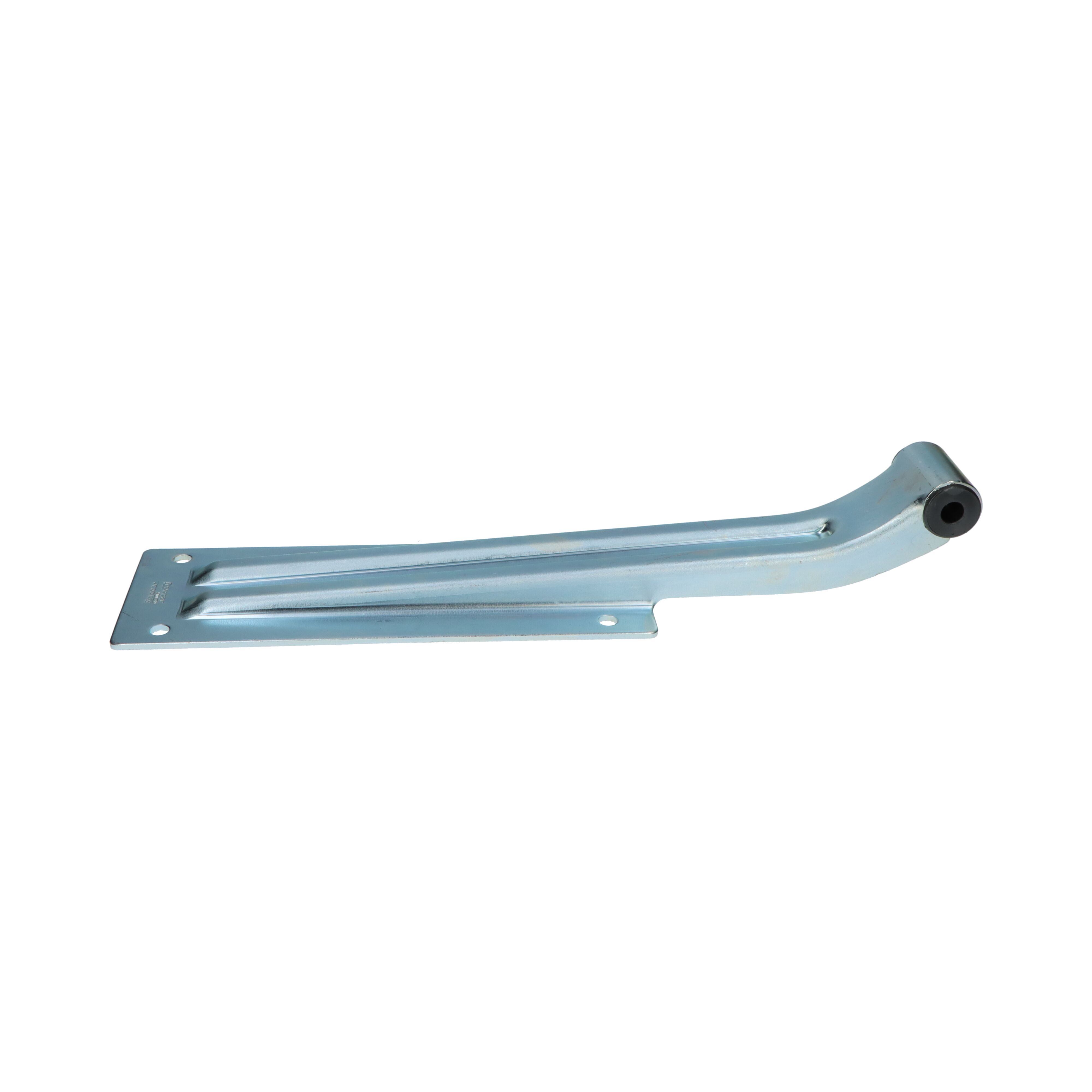 Pommier rear door hinge plate 365 mm - trestle width 50 mm - zinc-plated