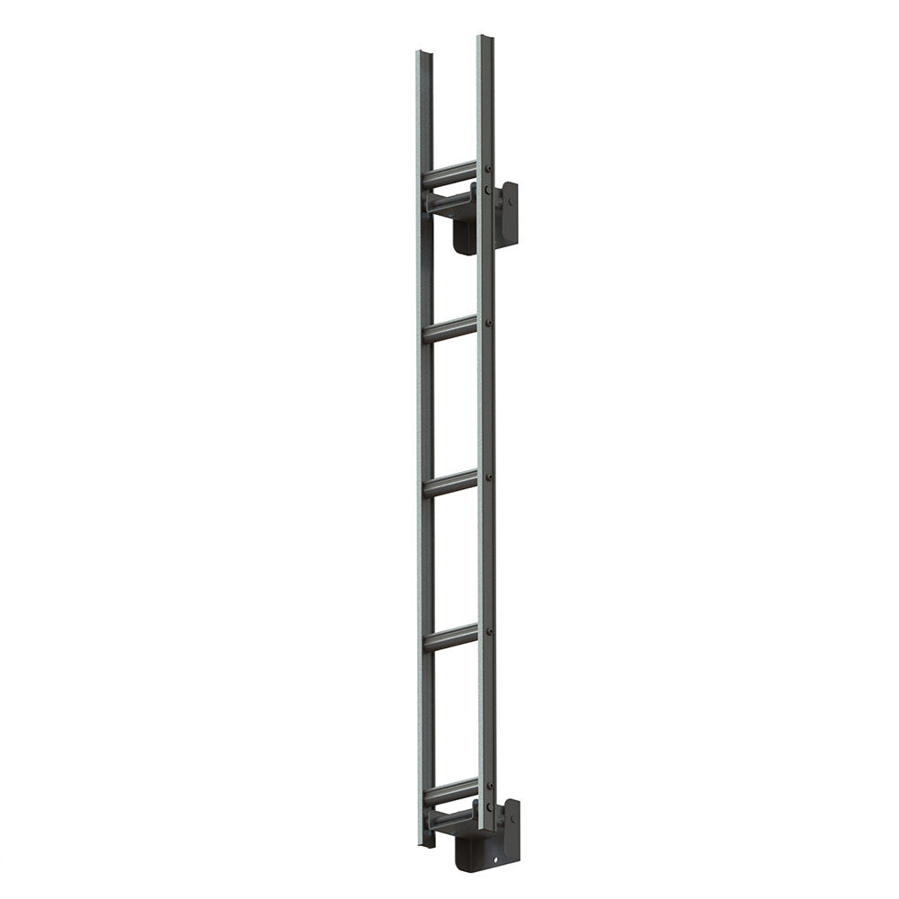Pommier service trap opklapbaar - 5 treden - RVS