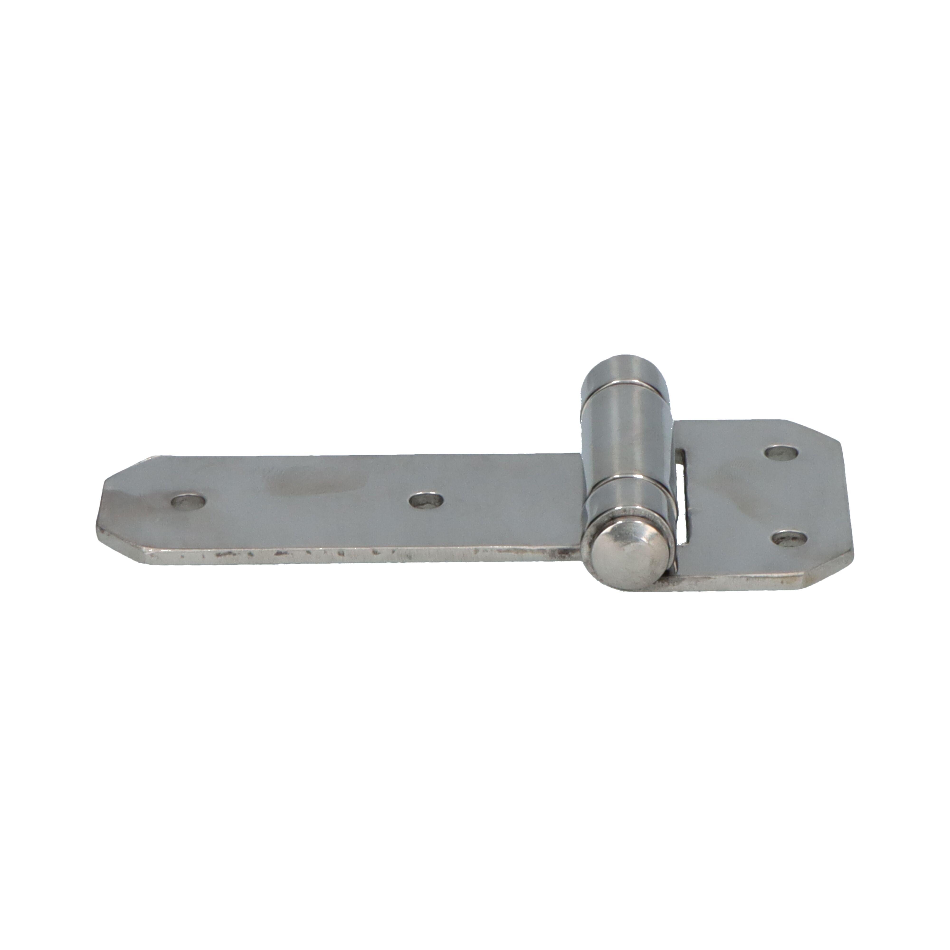 Pommier side door hinge flat 100 mm - stainless steel