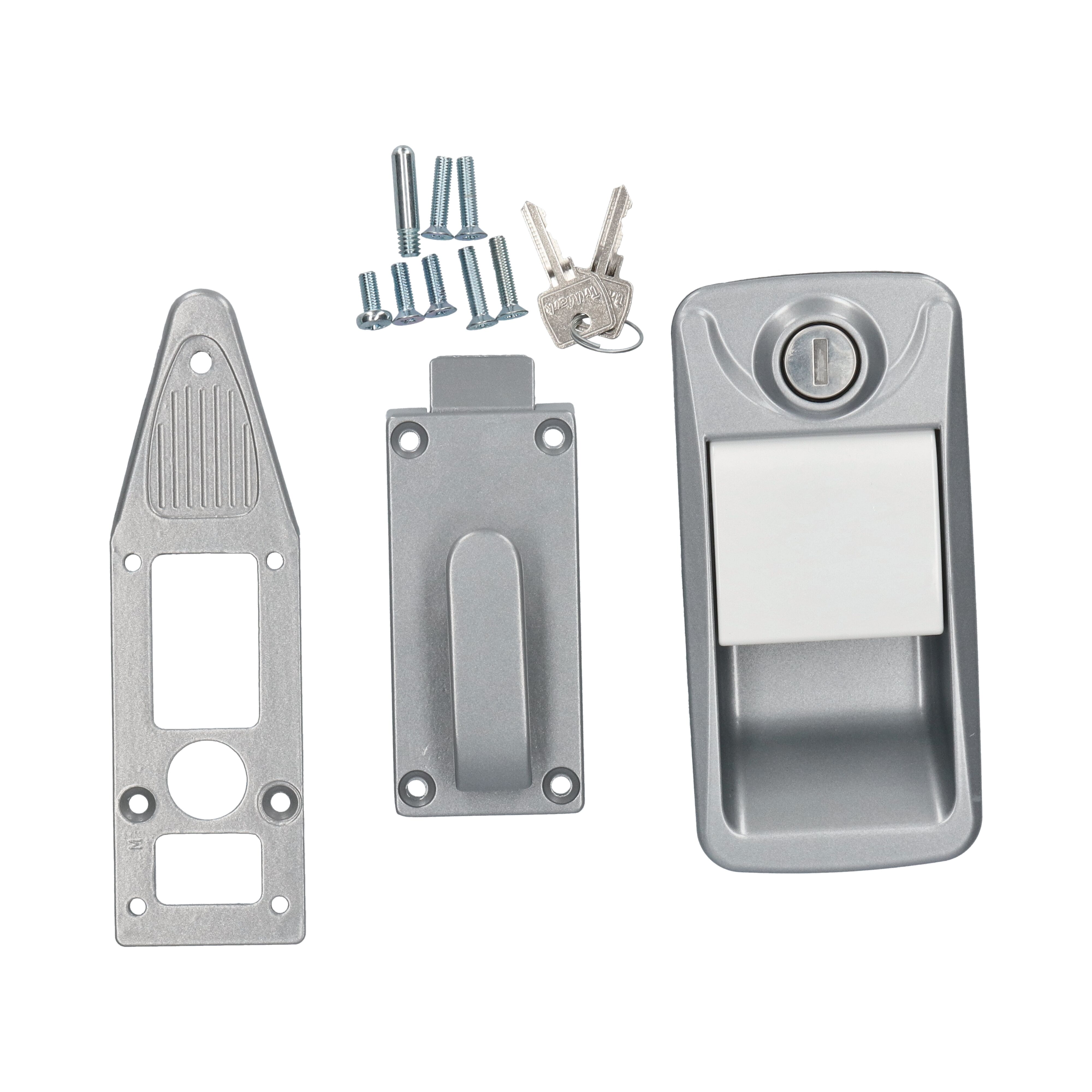 Rhiwa Quality serrure de caravane - à droite - pour épaisseur de porte 25 mm - numéro de clé MC05