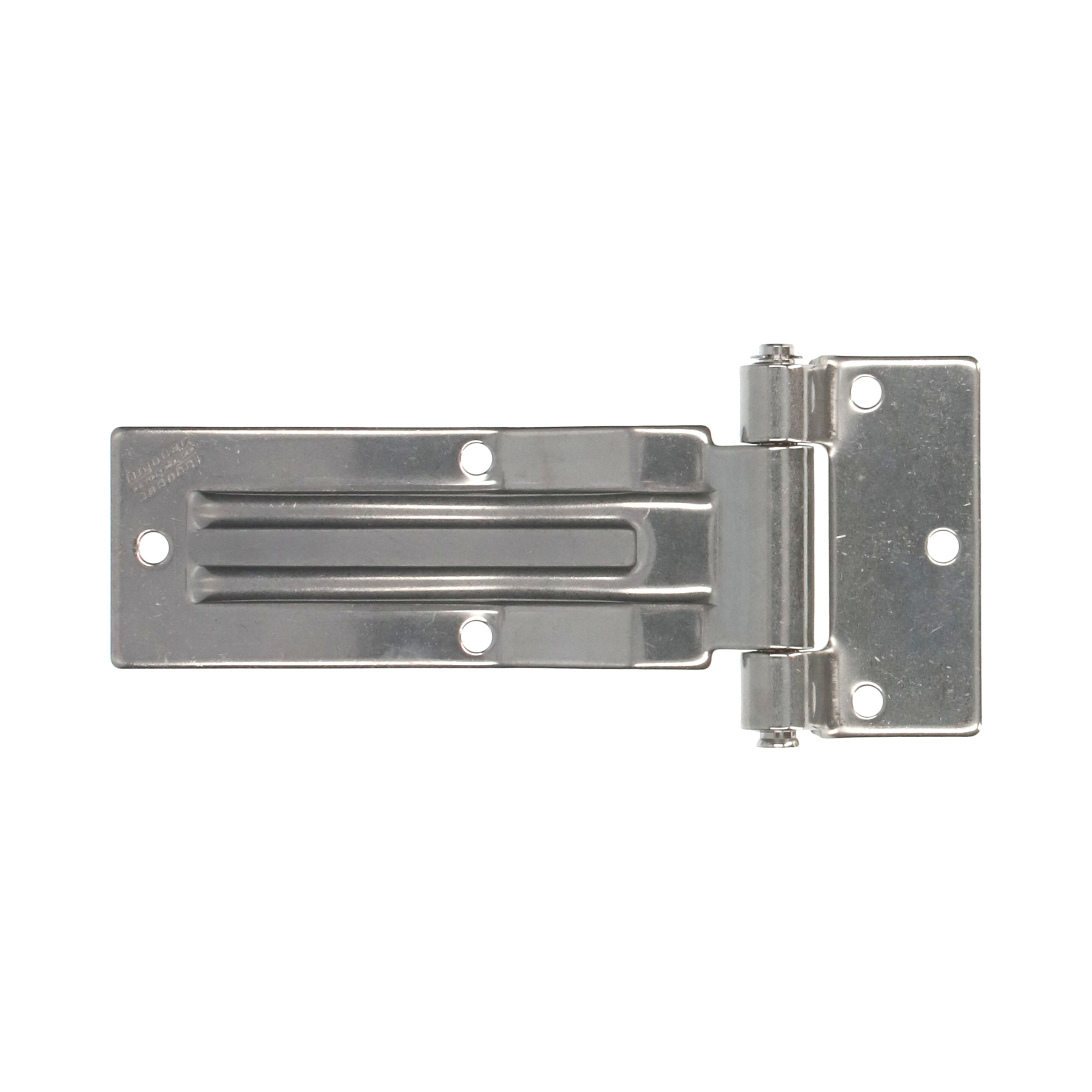 Pommier side door hinge with offset 185 mm - removable pin with grease nipple