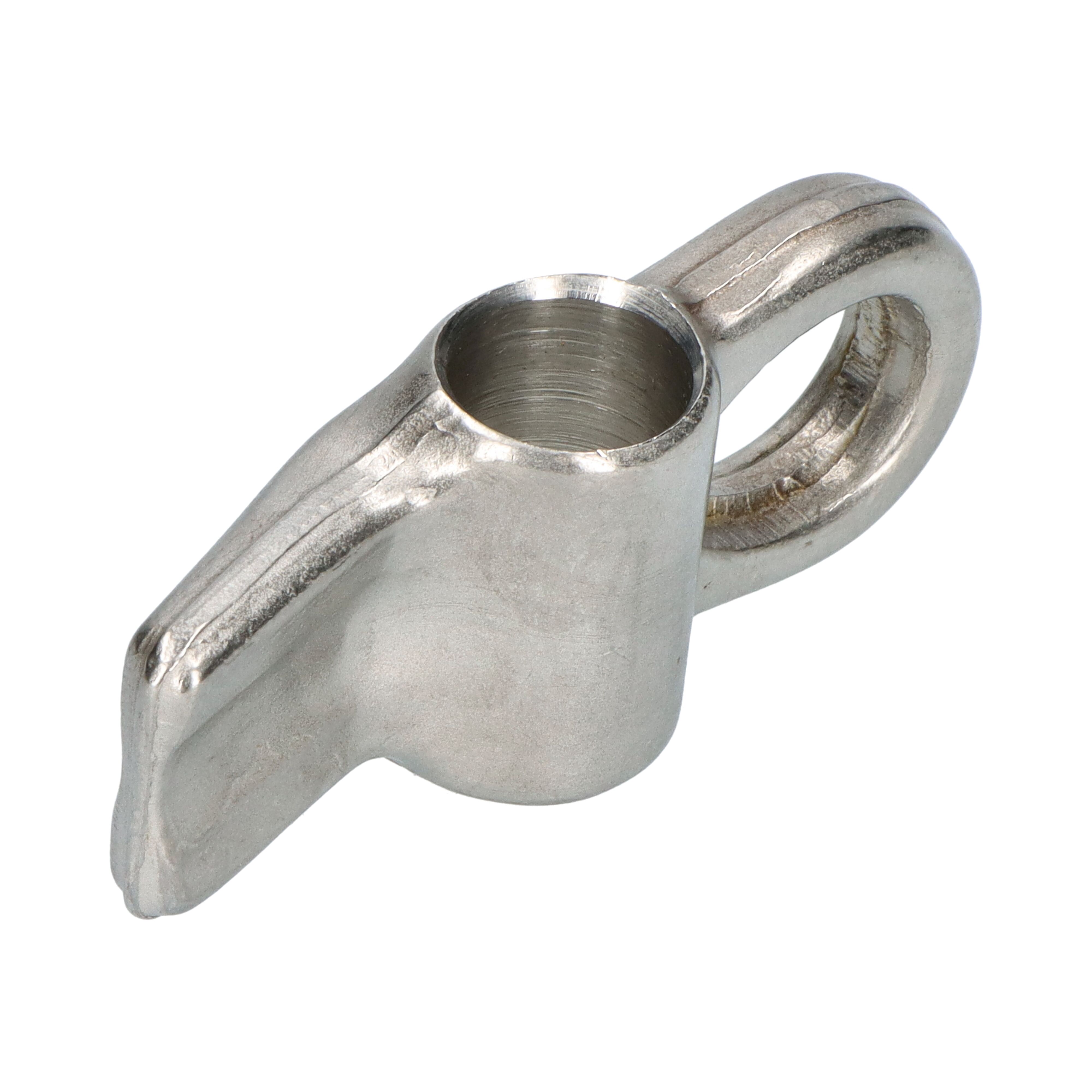 Pommier nokstuk - voor sluiting Ø 16 mm - RVS