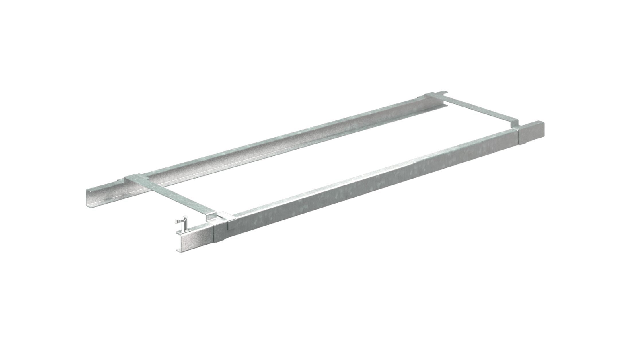 Takler support frame 2065 x 666.2 mm (LxW) - for aluminum pull out ladder