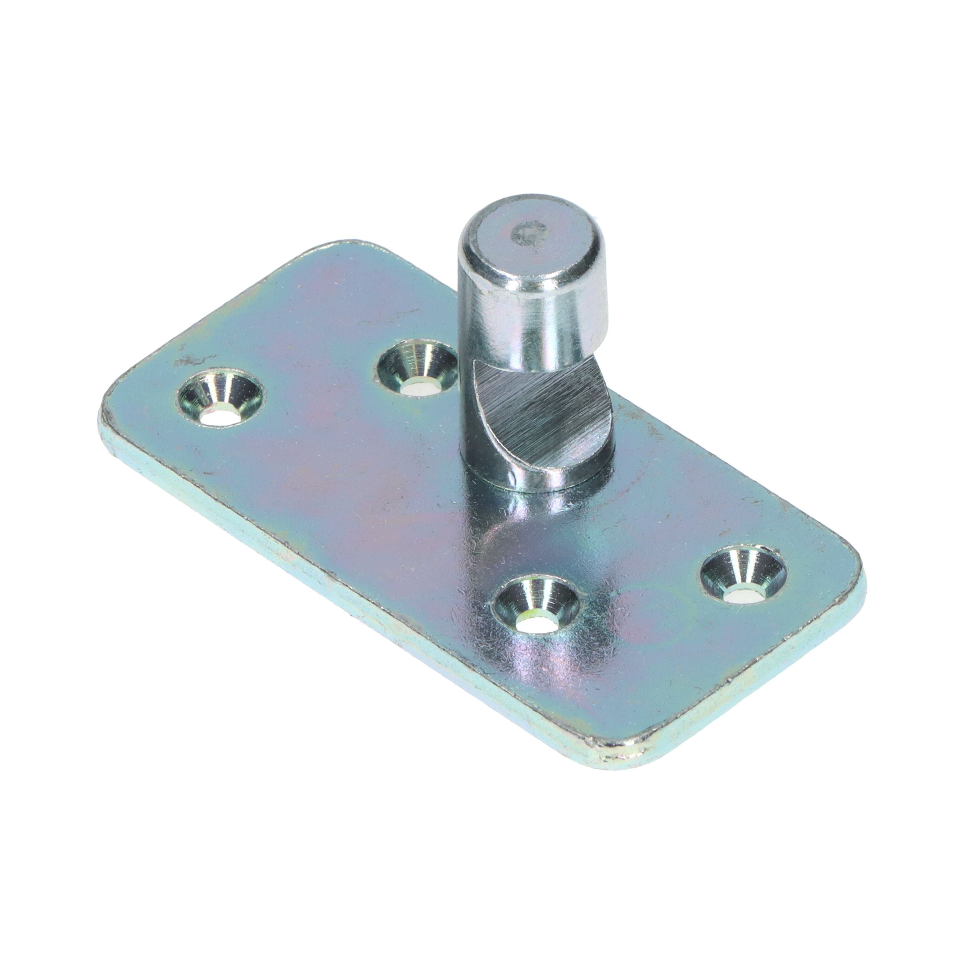 Pommier locking gear - right - for sliding door - zinc-plated