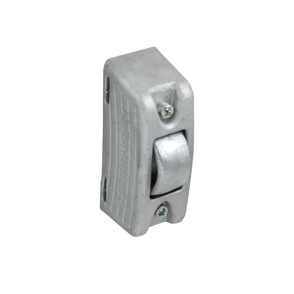 Pommier s-roll met 1 rol - verticaal - gegalvaniseerd