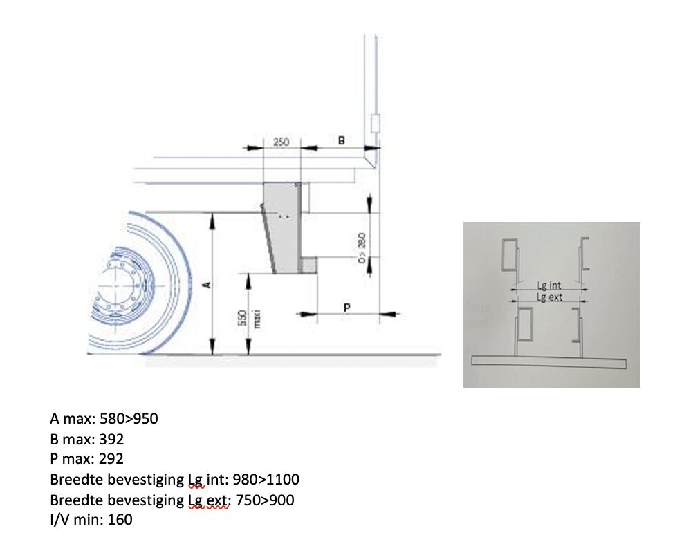 Pommier bumper BAP - fixed aluminum beam - R58-02