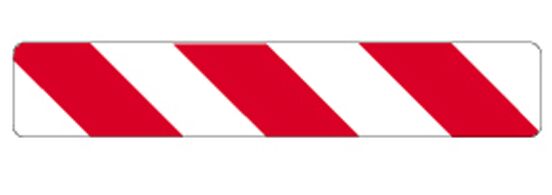 Rhiwa Quality lengte/breedte markerings folie - 565 x 141 mm - rechts wijzend