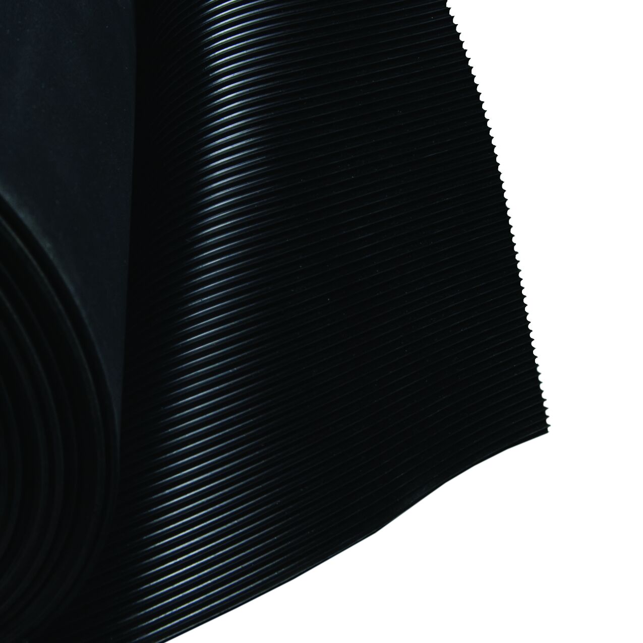 Rhiwa Quality coutchouc de sol 3 mm - 1000 mm x 10 m (LxL) - avec rainure étroite