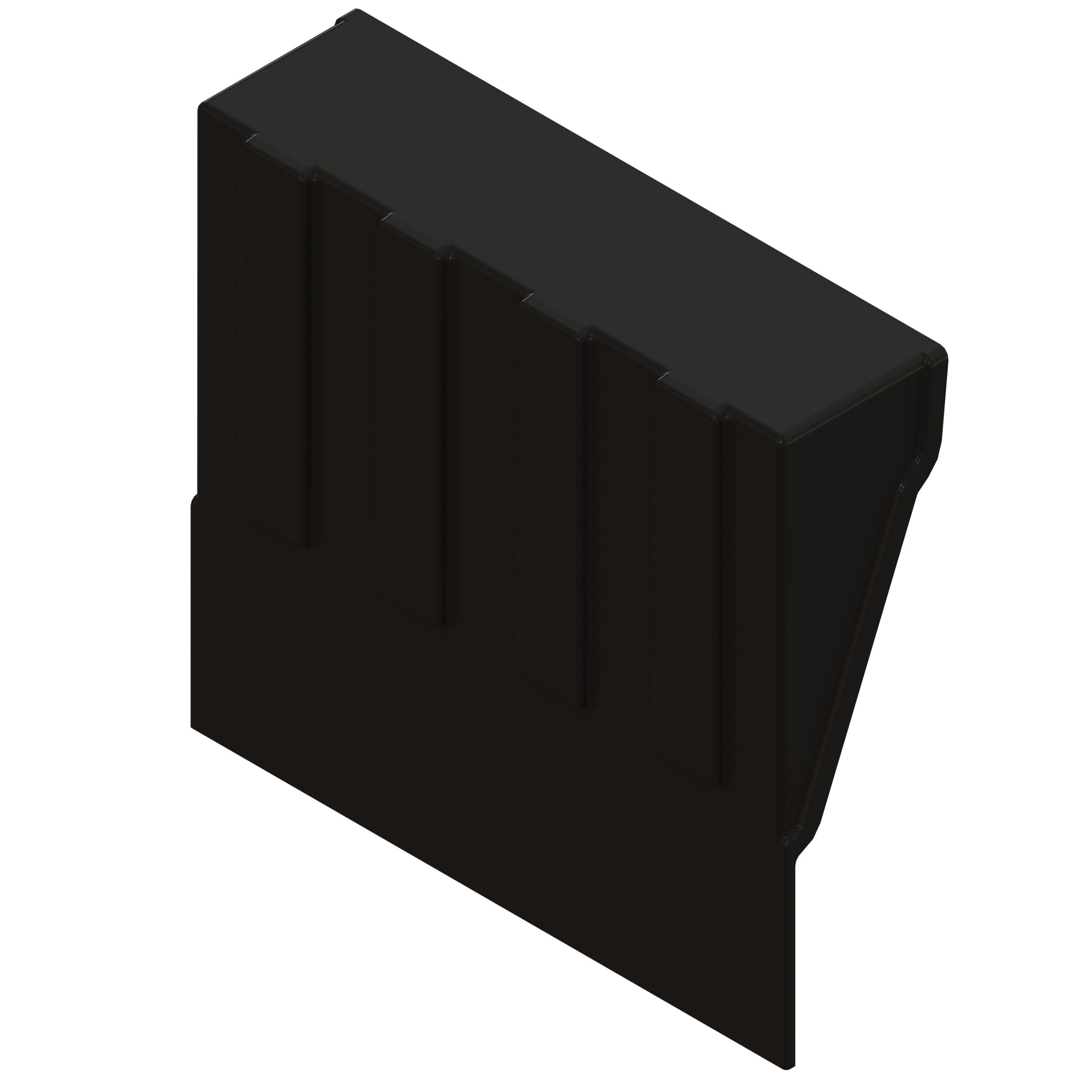 Parlok spatbak 650 x 600 mm (BxH) - HDPE
