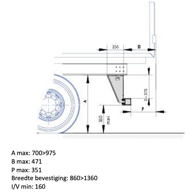 Pommier bumper BAF - fixed aluminum beam - R58-02