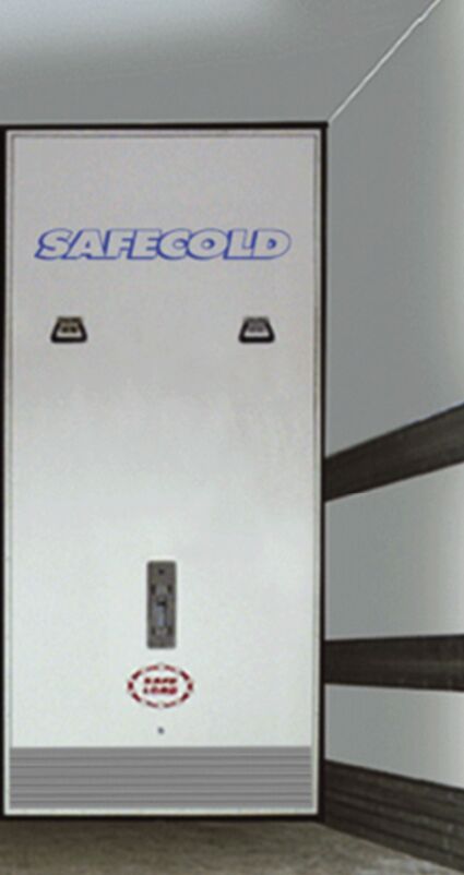 Rhiwa Quality paroi Safecold 1 section - sur mesure largeur … mm hauteur … mm