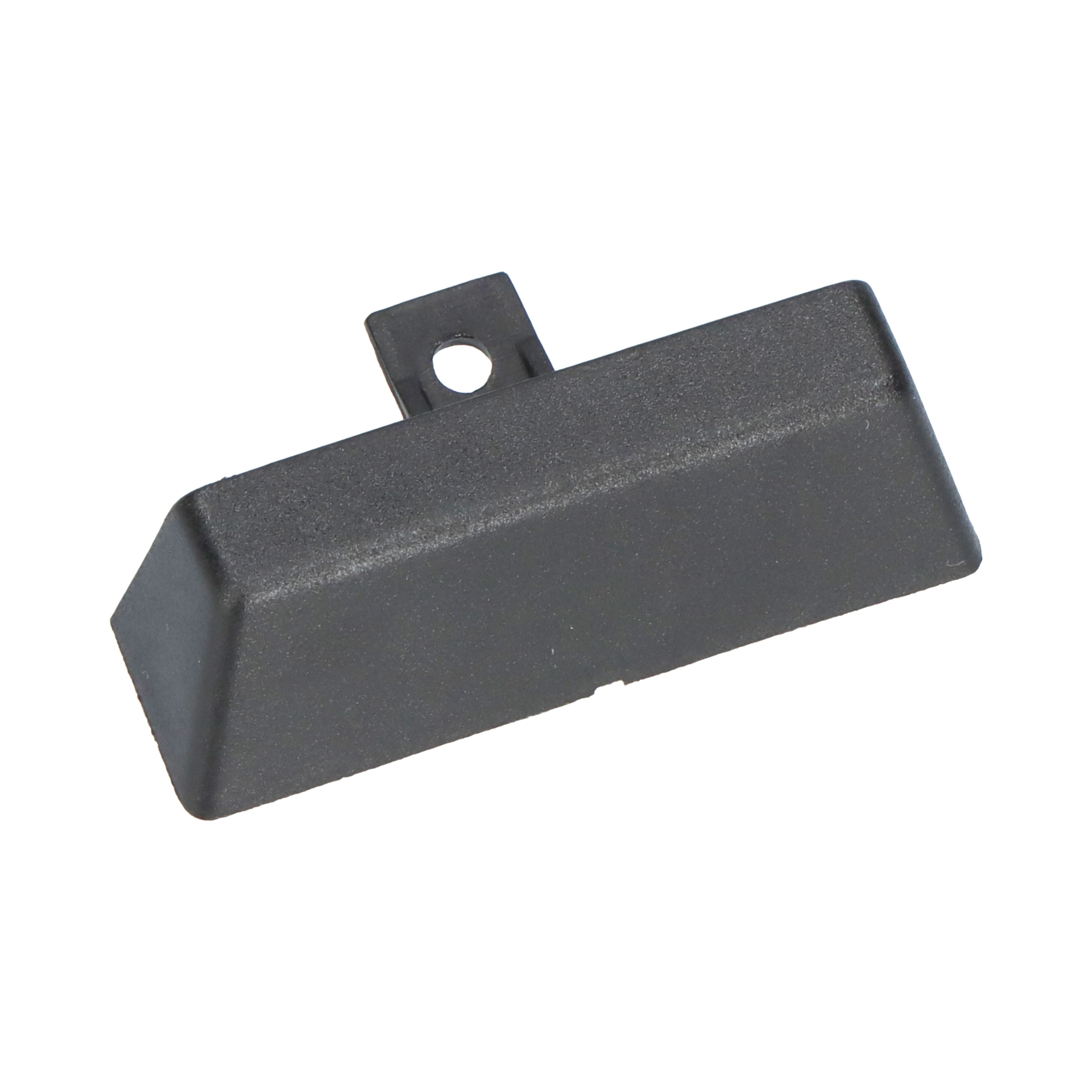 Pommier end cap 50 mm - for mounting profile - plastic