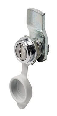 Pommier cylinder lock - incl. dust cap - different key numbers