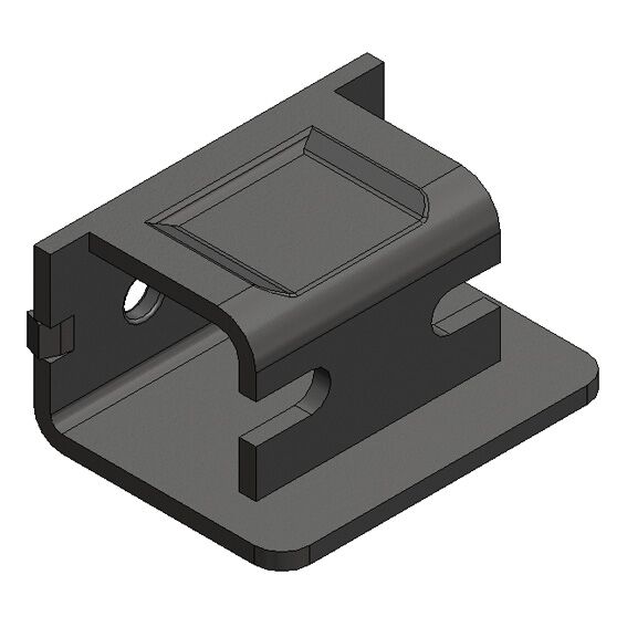 Rhiwa Quality stop - for sideboard - bolt-on