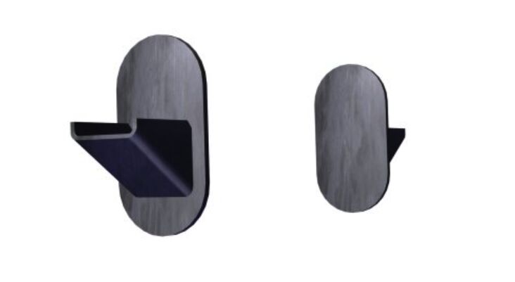 Pommier aanpassingsset - voor ronde stootbalk buis - R58-02