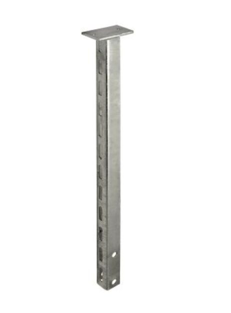 Pommier support pour protection latérale hauteur 420 mm - version fixe - KTL