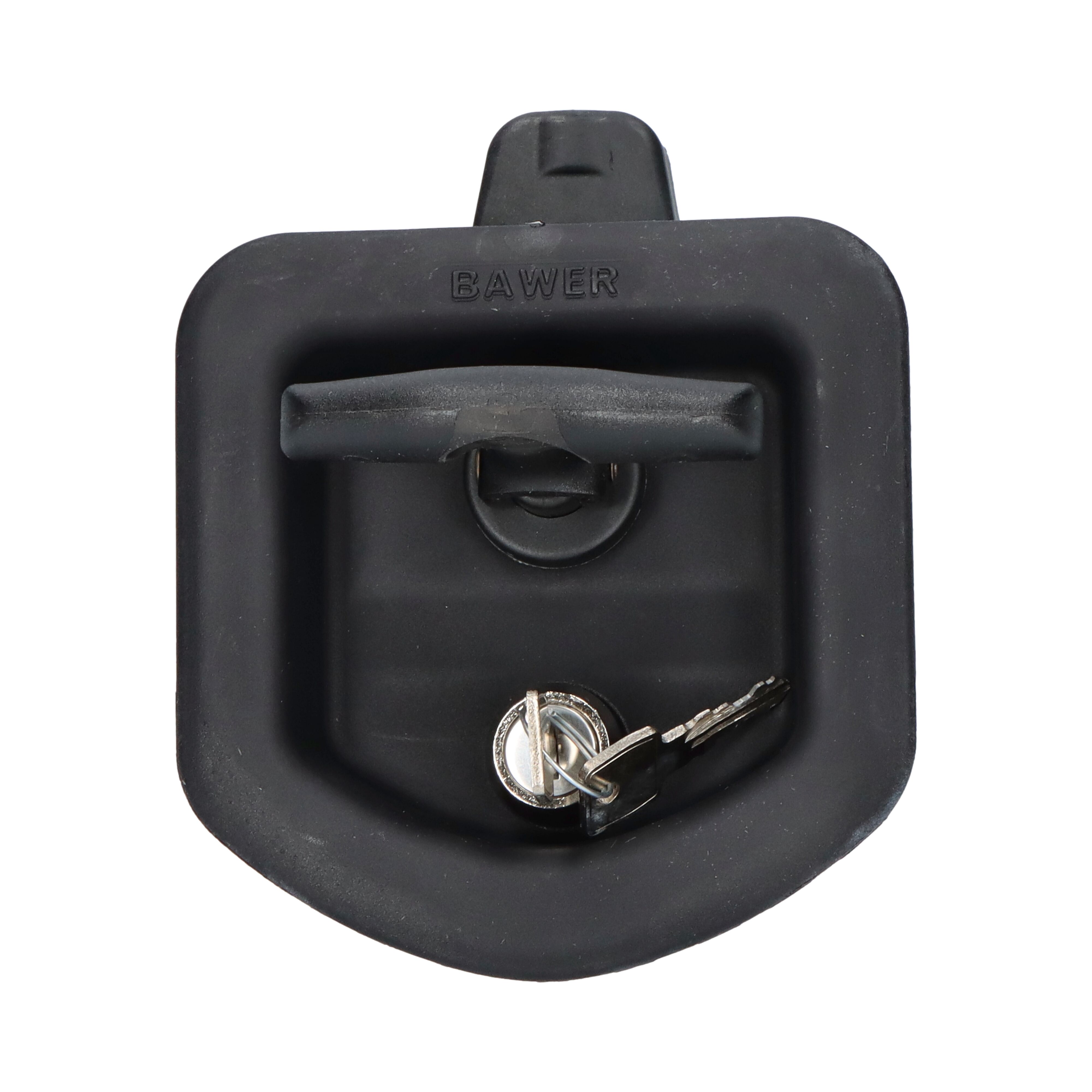 Bawer drop-T lock - with fixed lip - plastic