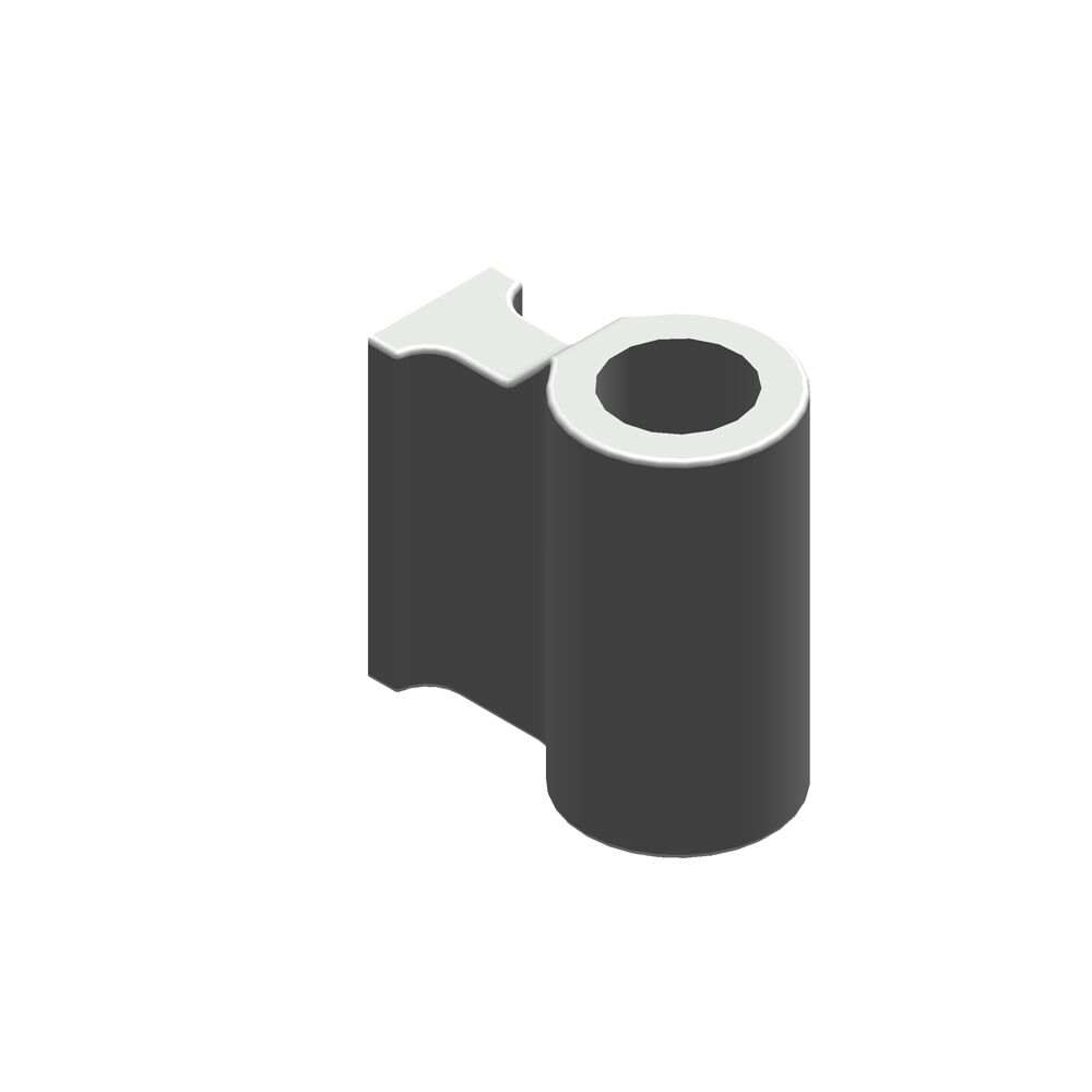 PWP hinge trestle - for classic door - weld-on model - plain steel