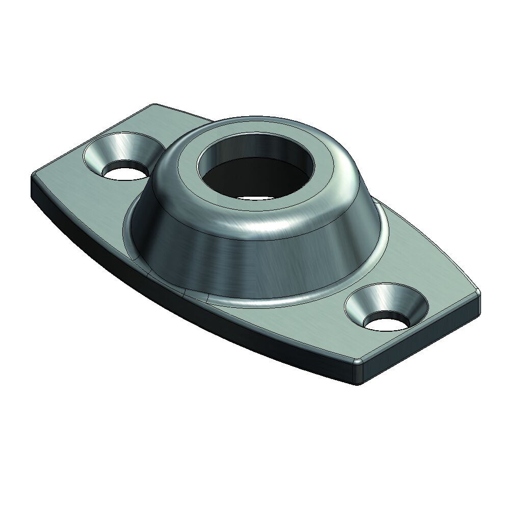 Pommier support de pince de porte - pour hache 1332186 - aluminium