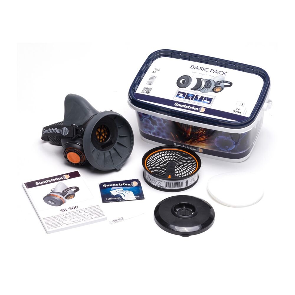 Sundström SR 900 - demi-masque kit - paquet de base - taille M
