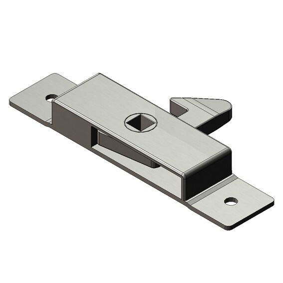 Rhiwa Quality bandenbakslot - rechts - met haak - 27 x 125 mm - verzinkt