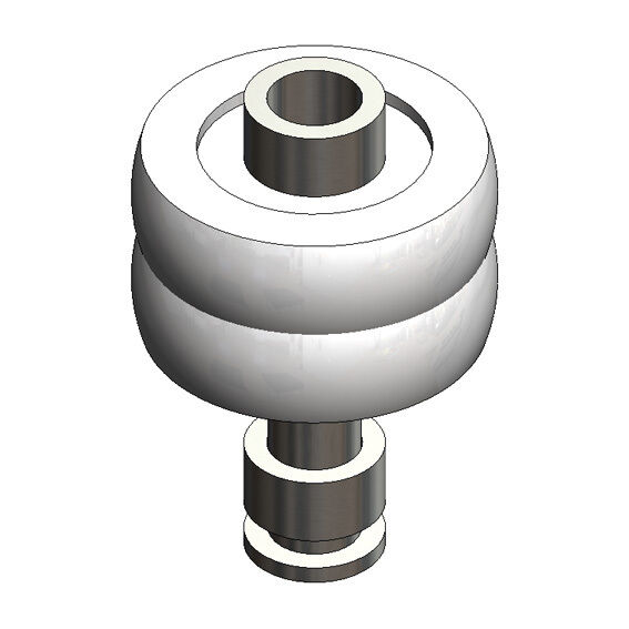 Pommier kit van 2 nylon rollagers - voor rongwagen 1160820