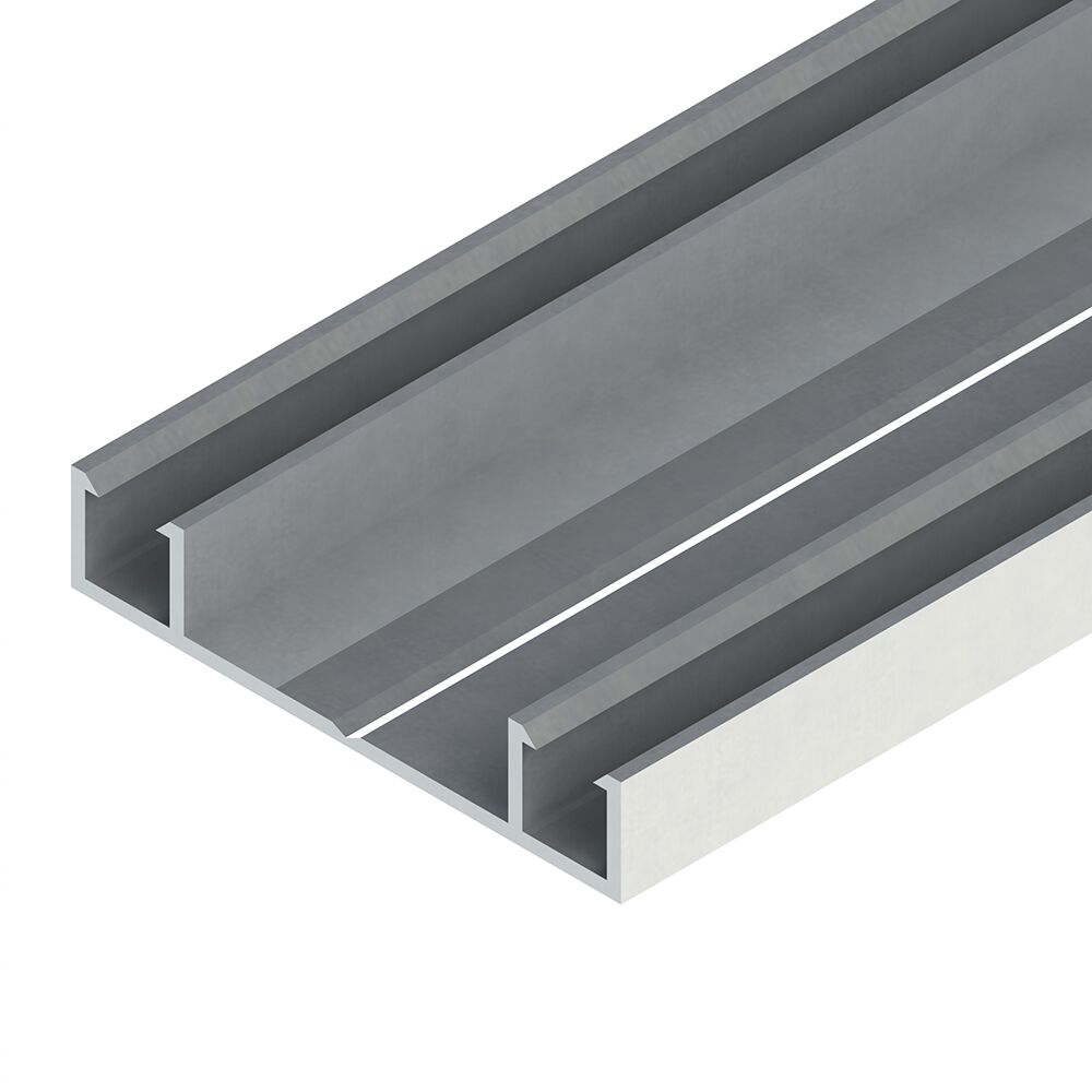 Pommier mounting profile 39 mm - for guard frame 1834317 - aluminum - 5 meter
