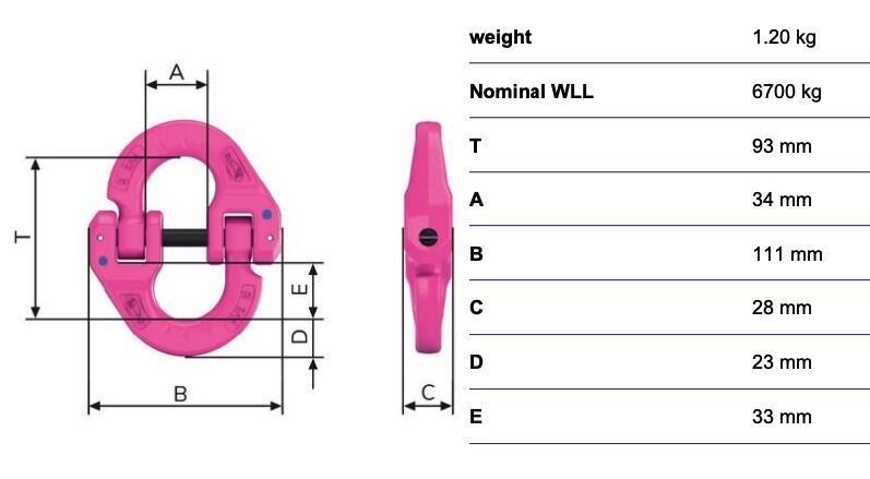 RUD VIP-Chain coupling VVS-13