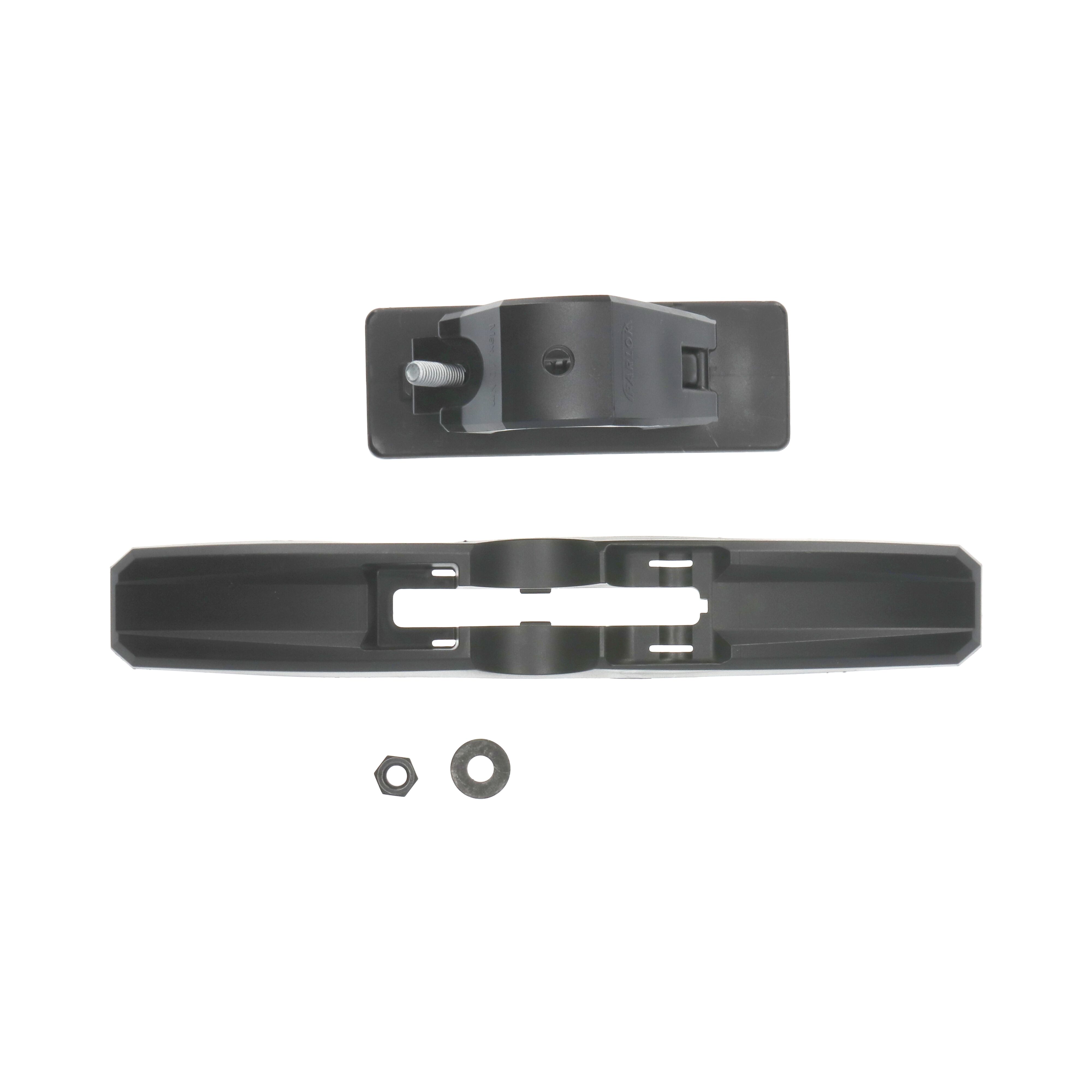 Parlok mudguard bracket Ø 42 mm - S42 - recessed - adjustable - HDPE