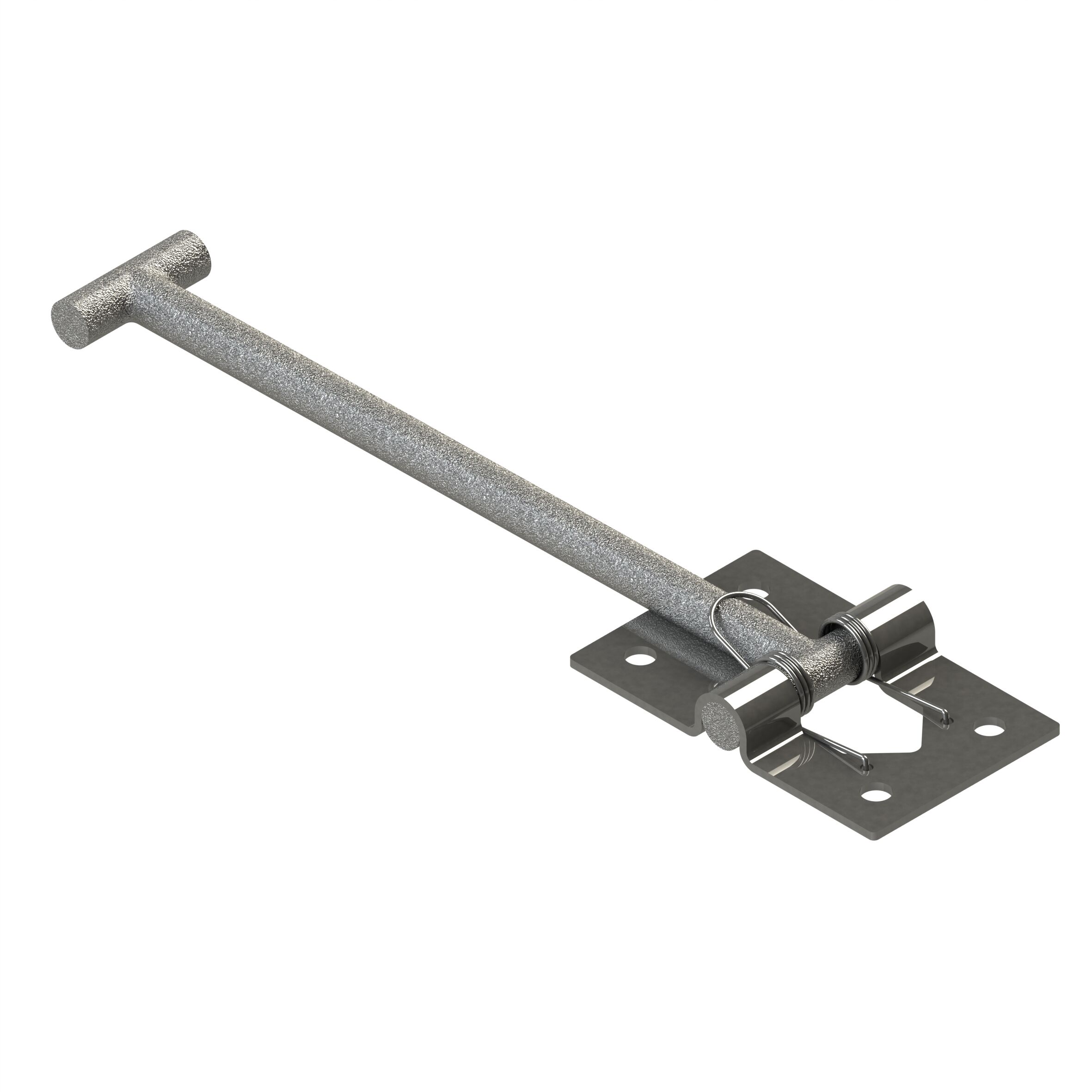 Pommier door hook 145 mm - for holder 1332367 - zinc-plated