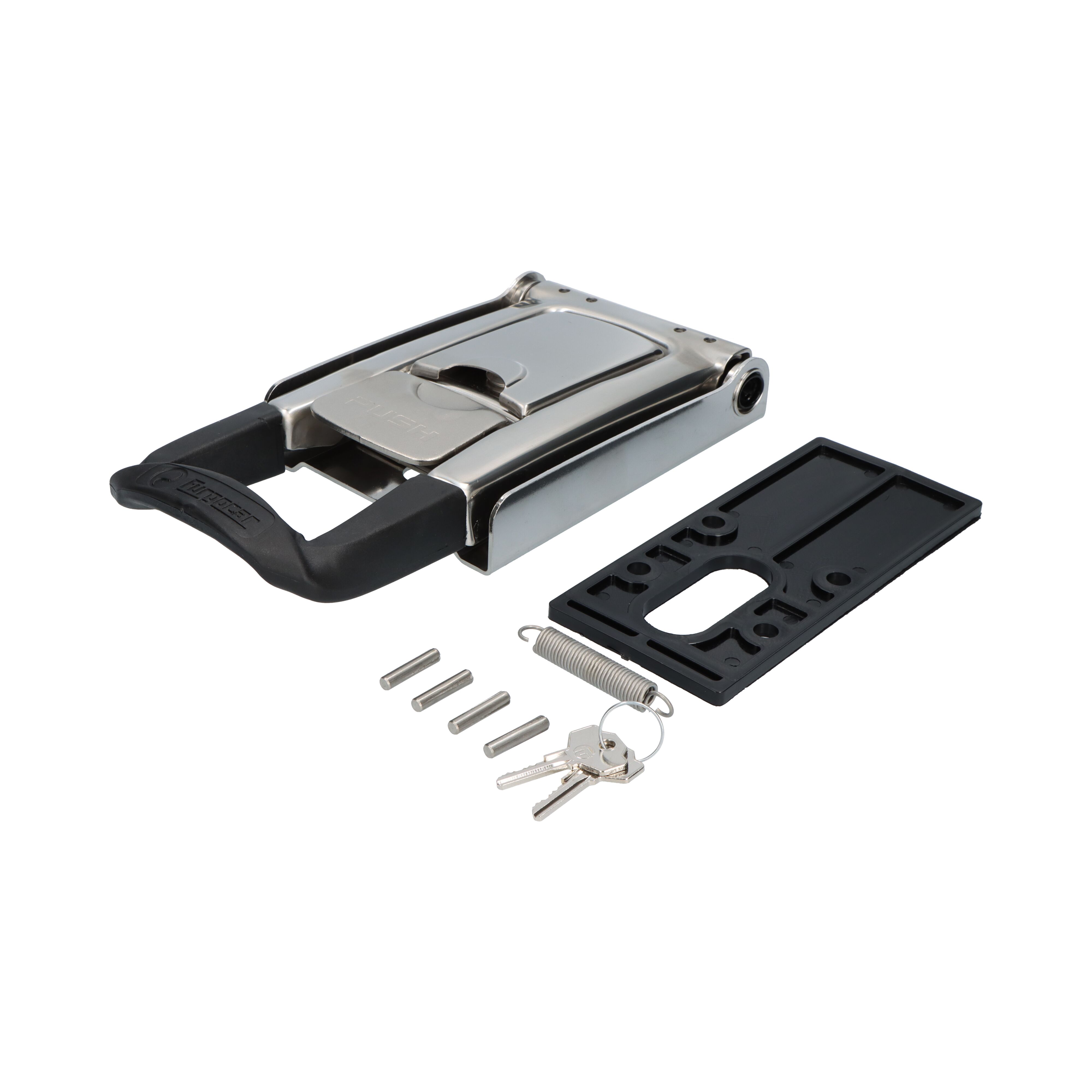 Pommier handle Torseo push - for locking Ø 22 mm - stainless steel