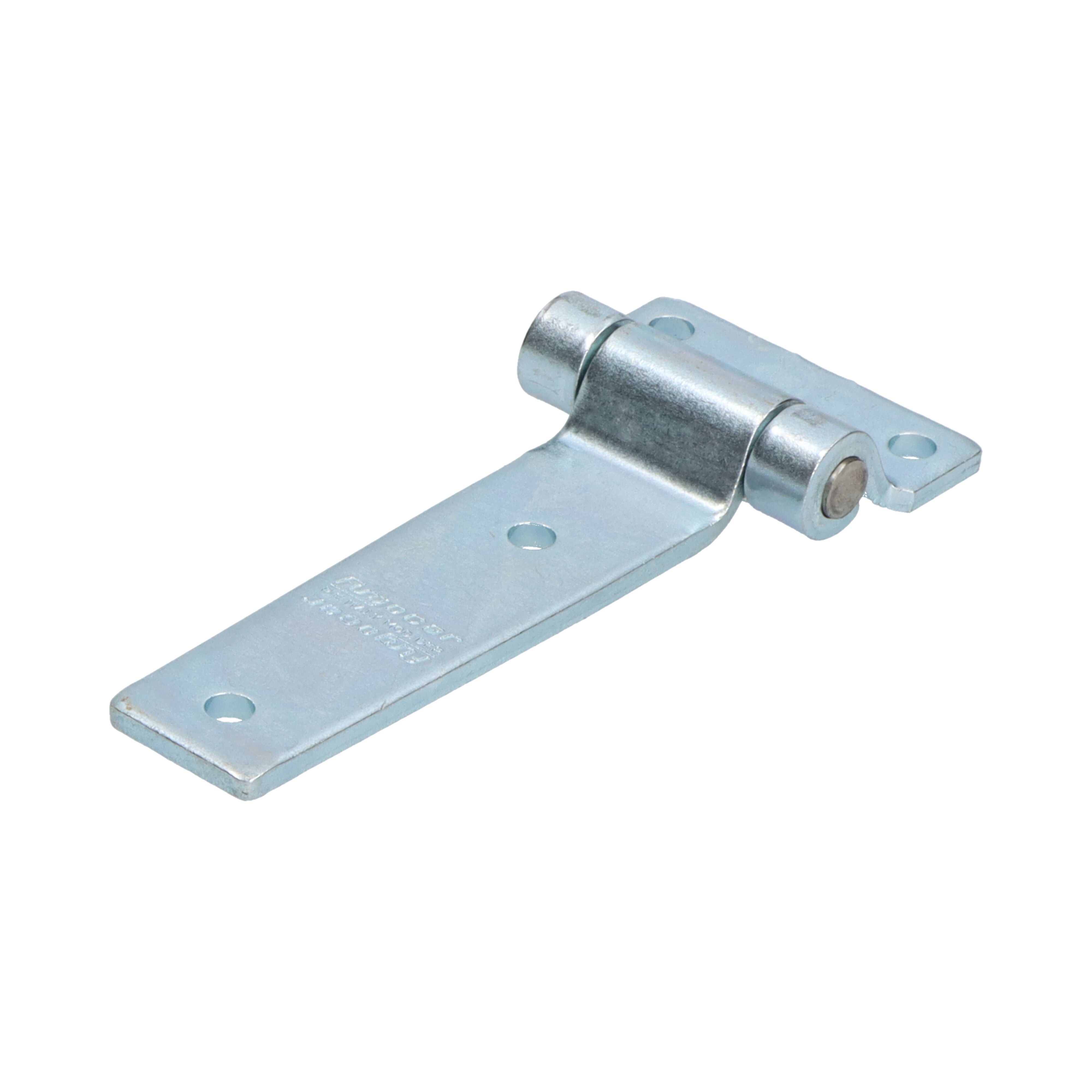 Pommier side door hinge flat 105 mm - zinc-plated