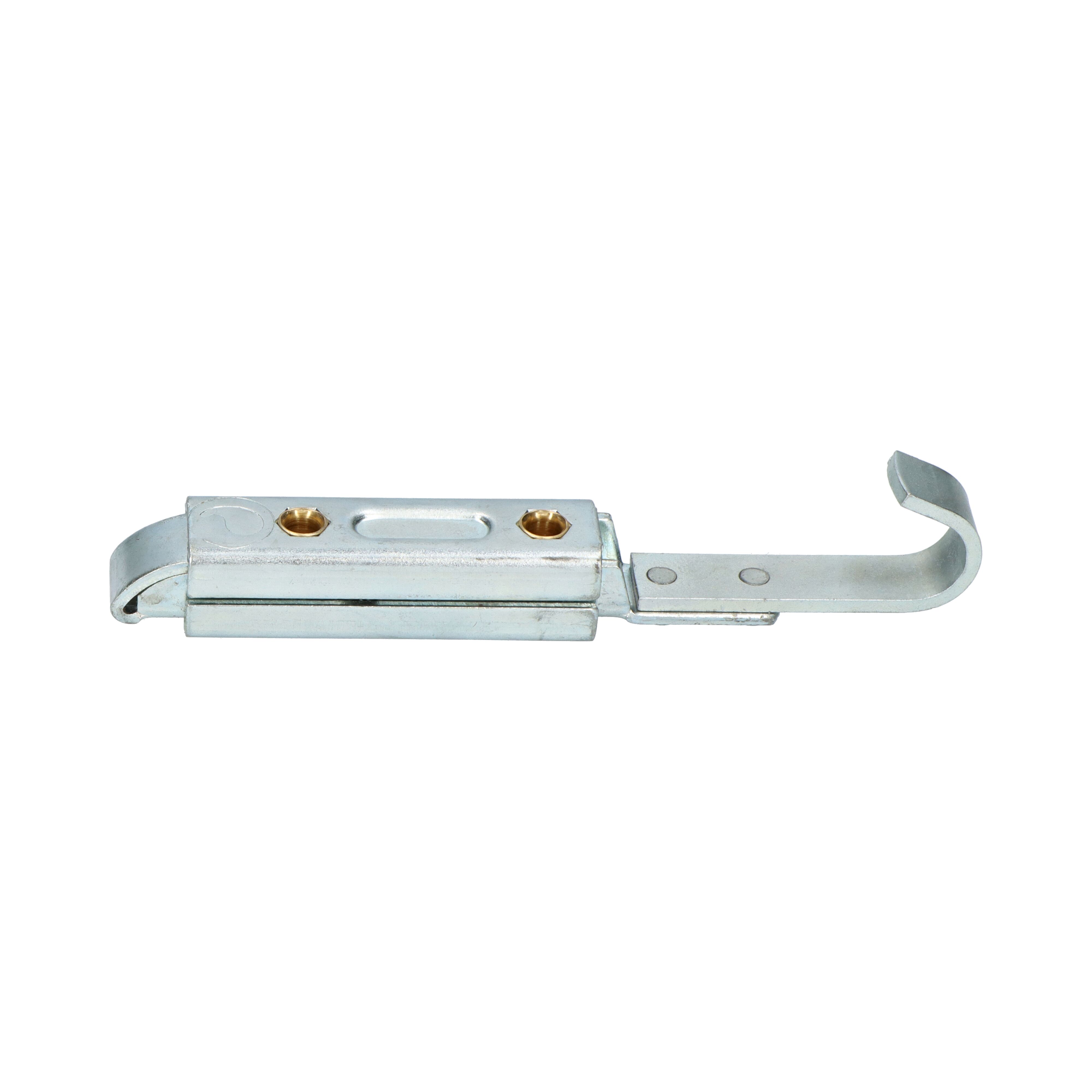 Pommier draw latch with hook - zinc-plated