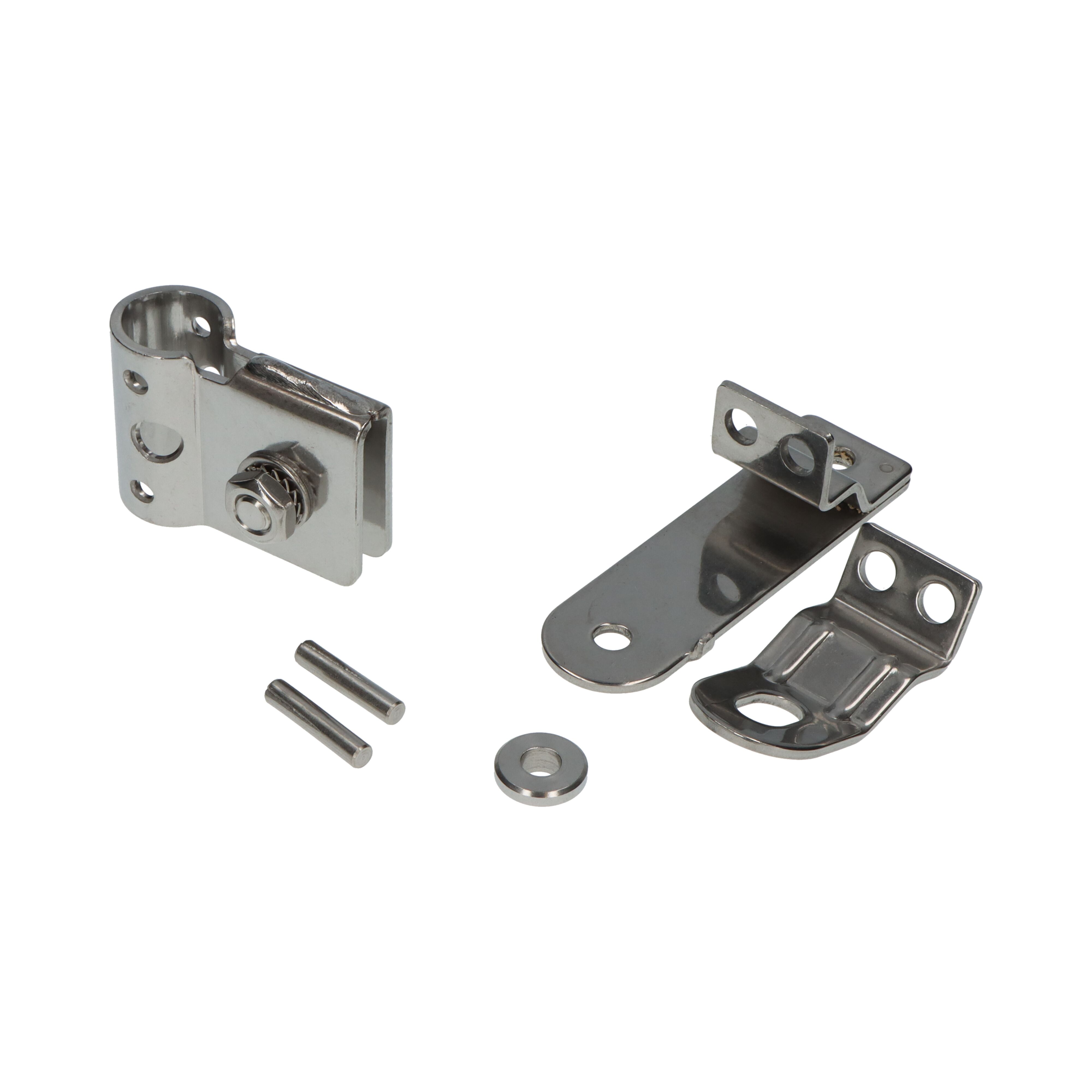 Pommier handle retainer set - for locking Ø 22 mm - stainless steel
