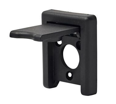 Pommier key plate - black plastic