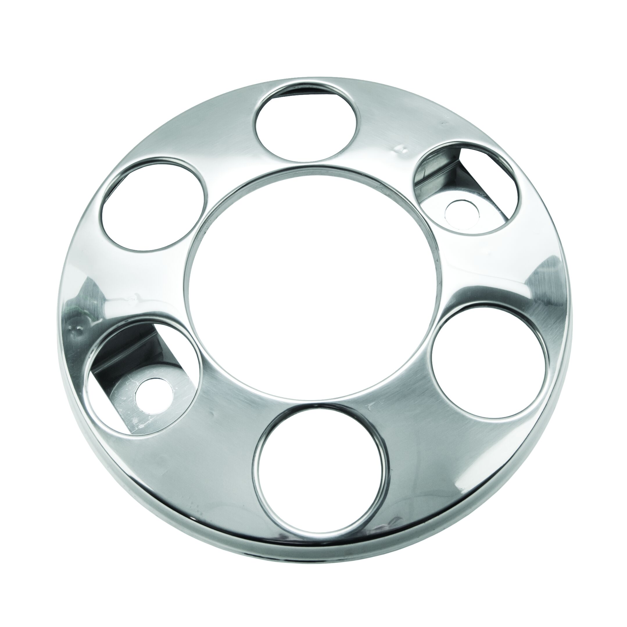Rhiwa Quality opstapring 6 gaats - gepolijst RVS