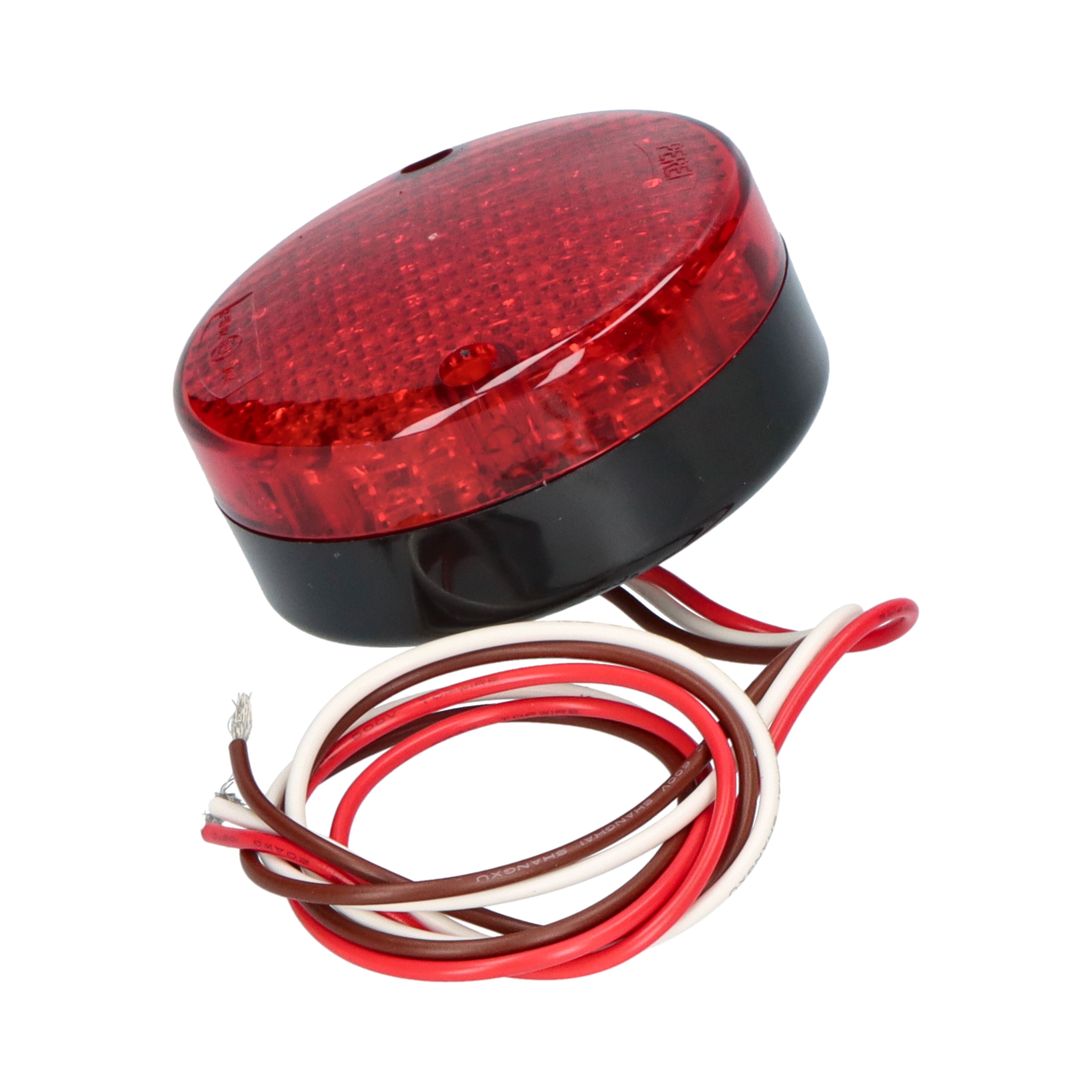 Rhiwa Quality led stop/tail light red - Ø 84 mm - 12V