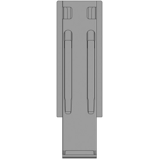 Kinnegrip montant central K20 - 400 mm - KTL