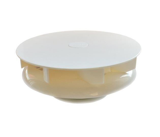 Rhiwa Quality ventilateur mécanique CentaFlow™ - ouVRe-porte 80 mm - blanc