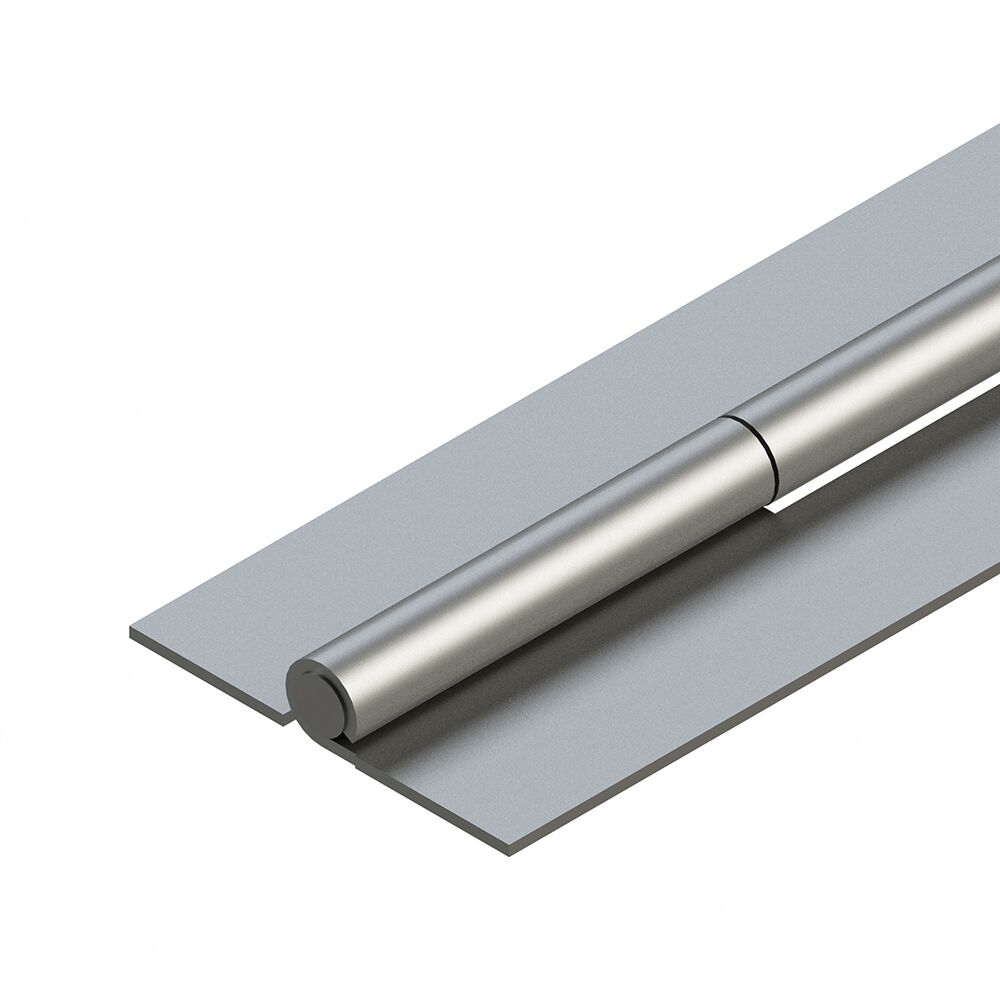 Rhiwa Quality charnière de piano 70 x 2 x 2500 mm (LxlxH) - non percée - acrylique inoxydable