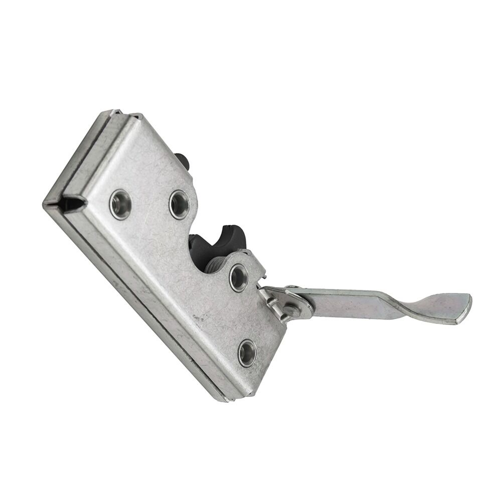 Pommier car door lock recessed - with rotor lock - left - zinc-plated