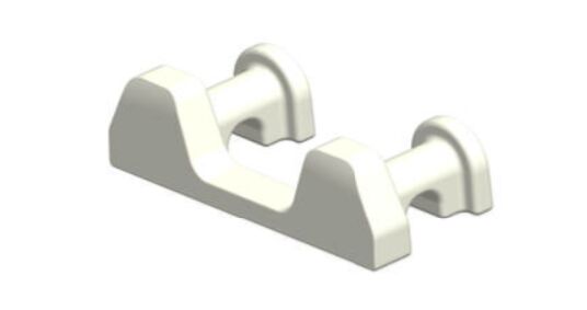 Pommier end cap - for wires of lighting 1501041 -white