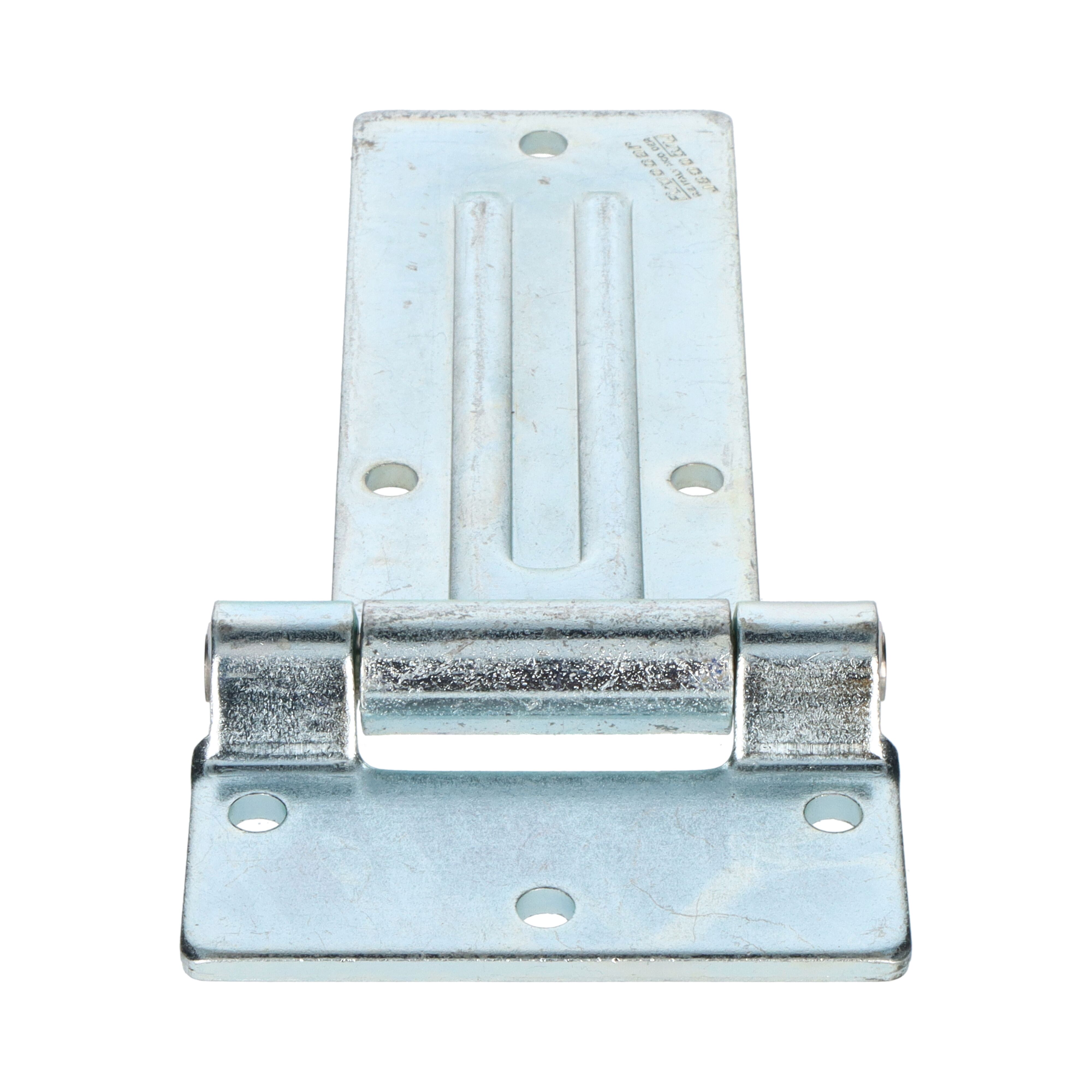 Pommier charnière de porte plaque latérale 165 mm - galvanisée