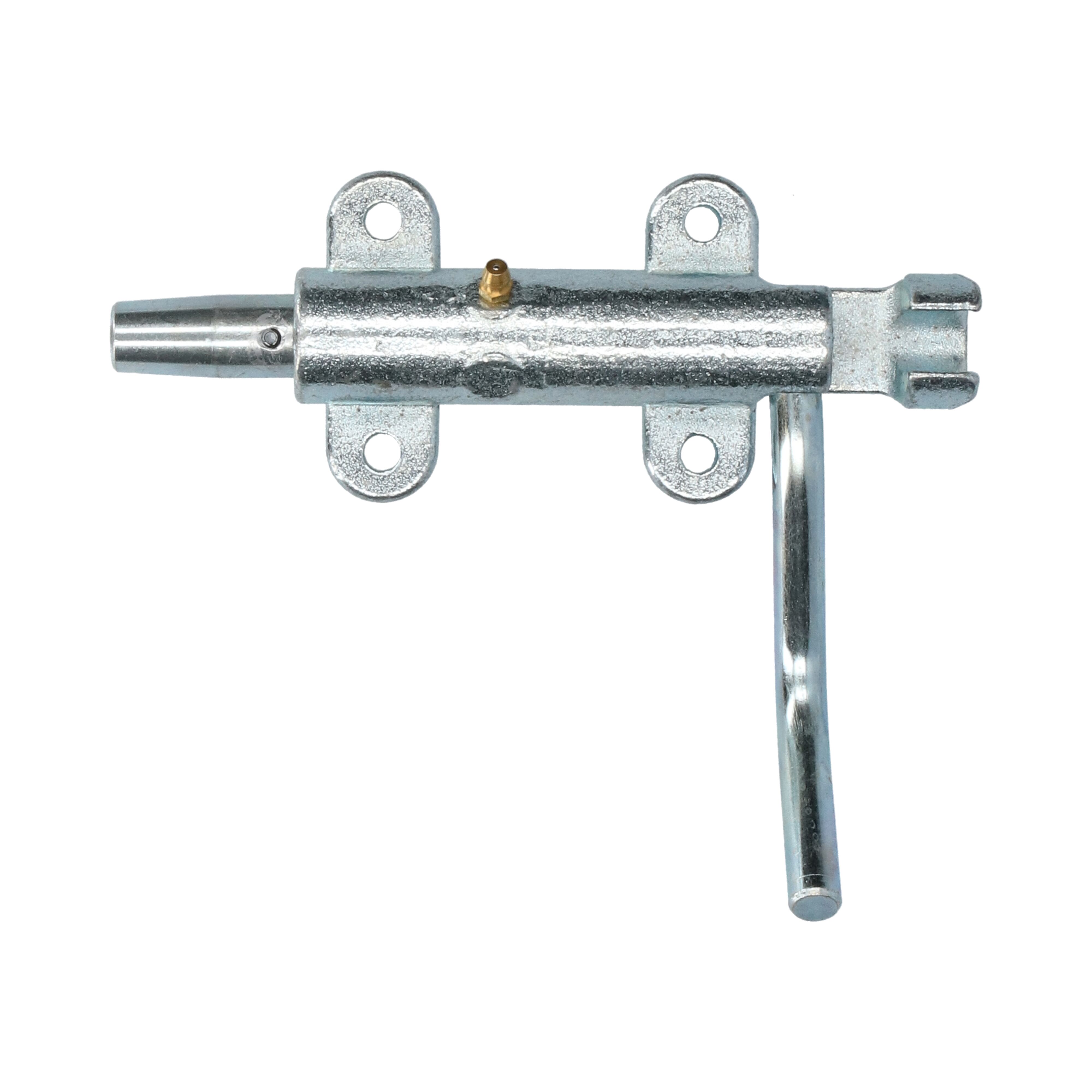 Rhiwa Quality spring pin lock - right - with grease nipple - zinc-plated