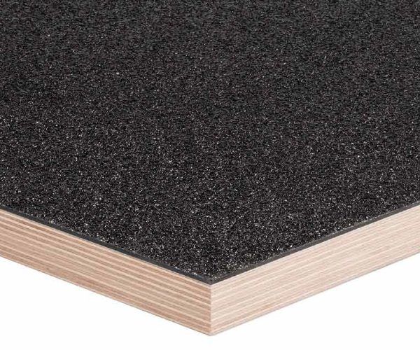 Logis antislip vloerplaat - grof - 2500 x 1250 x 30 mm LxBxD (27 mm plaat + 3 mm antislip)