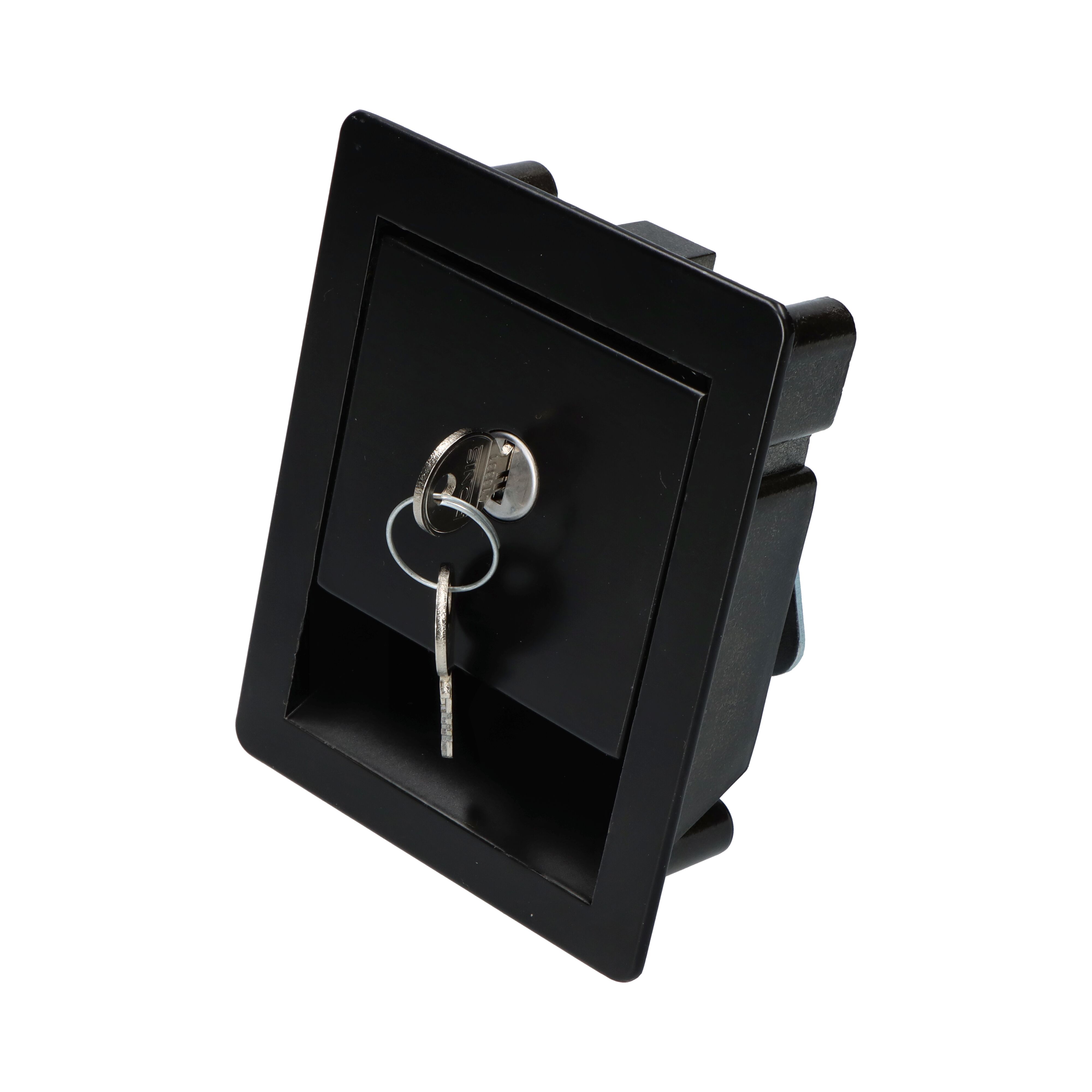 Pommier serrure espagnolet encastrée - 130 x 103 x 37.5 mm - clés identiques