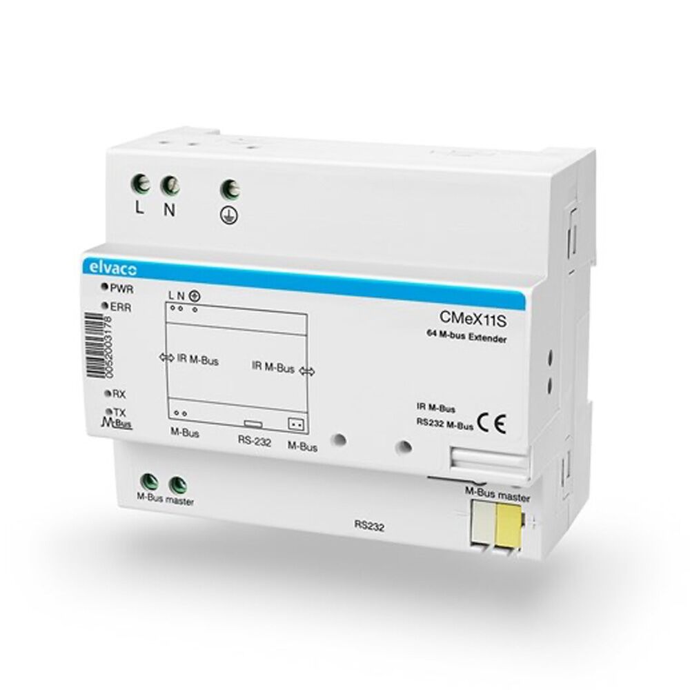 Elvaco master CmeX11 M-Bus 64 meters