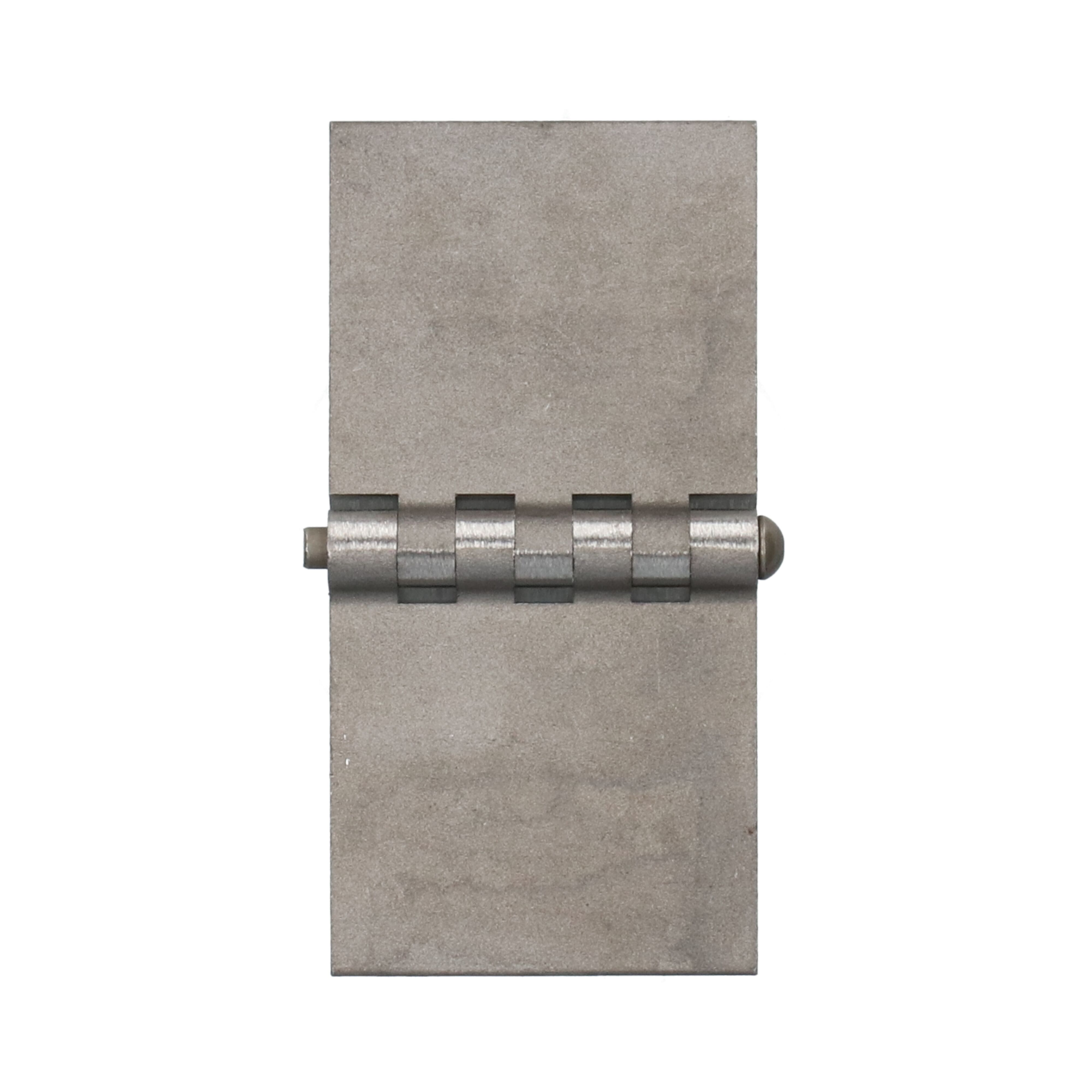 Rhiwa Quality charnière de porte 80 x 80 x 6 mm (LxlxÉ) - axe Ø 8 mm - acier brut