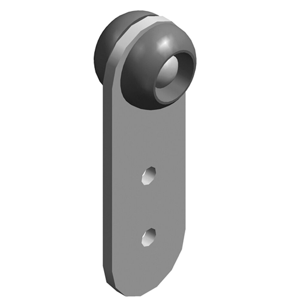 Rhiwa Quality coulisseau de bâche - avec rouleau en plastique Ø 35 mm - pour rail et aluminium