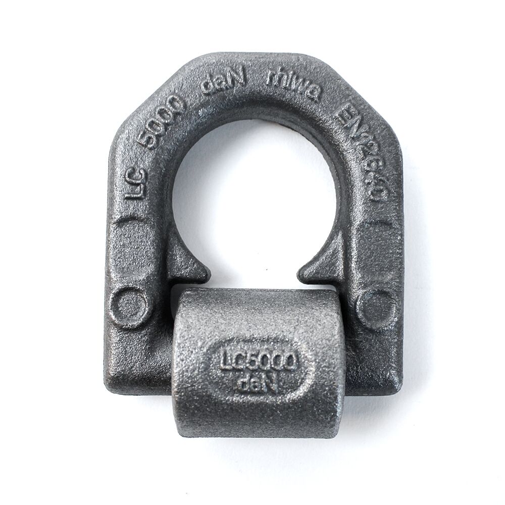 Rhiwa lashing eye set 5 tonnes - weld-on model - zinc-plated